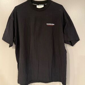 Black Short Sleeve Tee with Crew Neck